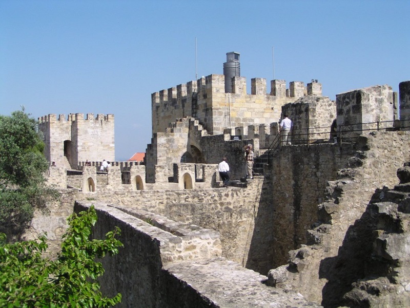 Mochilão de 8 dias por Portugal e Espanha - Castelo de São Jorge