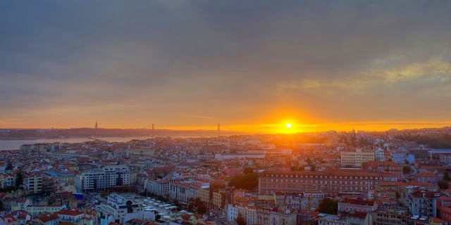 Onde assistir ao pôr do sol em Lisboa e arredores