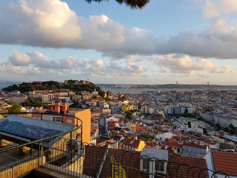 Miradouro da Senhora do Monte em Lisboa