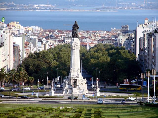 Região do Marquês do Pombal em Lisboa