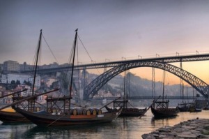 Passeio de barco no Porto