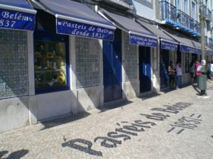 Pastelaria de Belém em Lisboa
