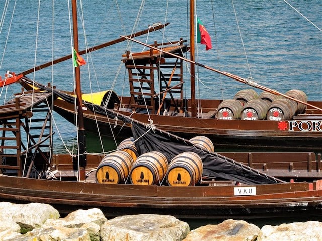 Barco Rabelo no Porto