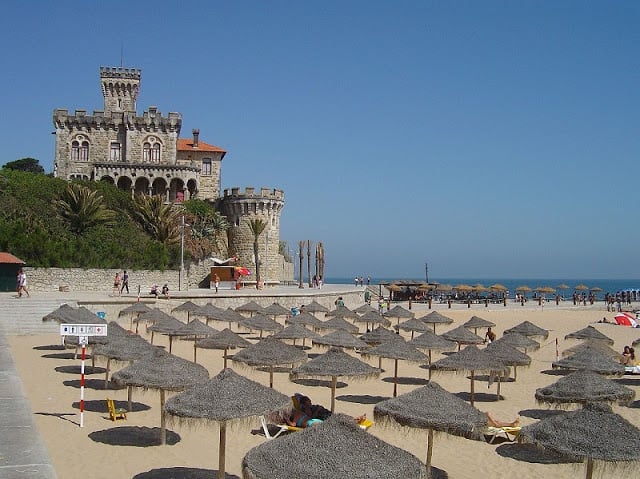 Praia do Tamariz em Estoril