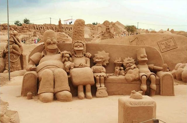 Festival Internacional de Escultura em Areia no Algarve