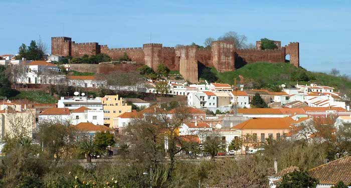 Vista do Castelo de Silves