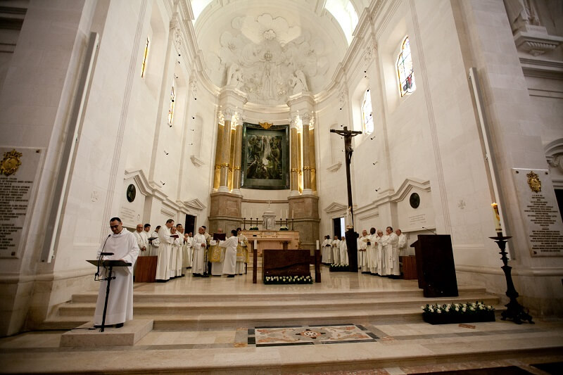 Interior da Basílica de Nossa Senhora do Rosário