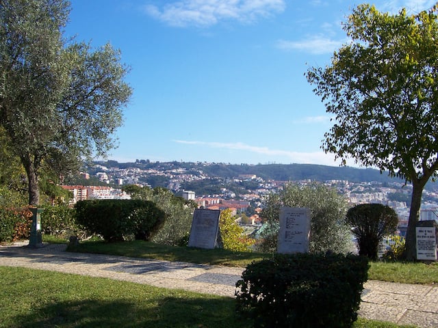 Miradouro do Penedo da Saudade em Coimbra