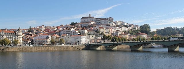 Rio Mondego em Coimbra