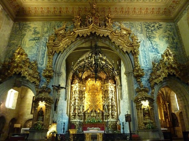 Altar-mor da Igreja de São Francisco em Guimarães