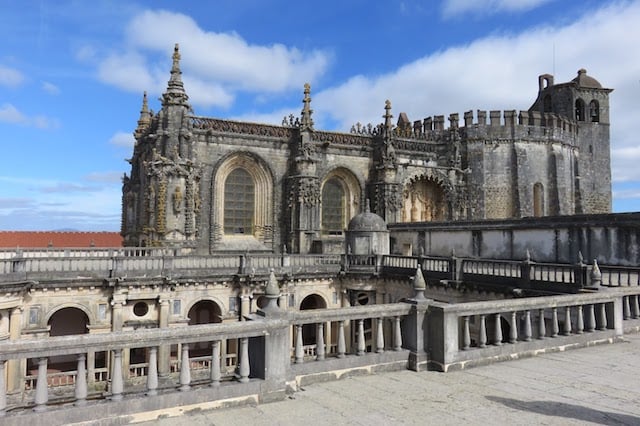 Convento da Ordem de Cristo em Tomar em Portugal
