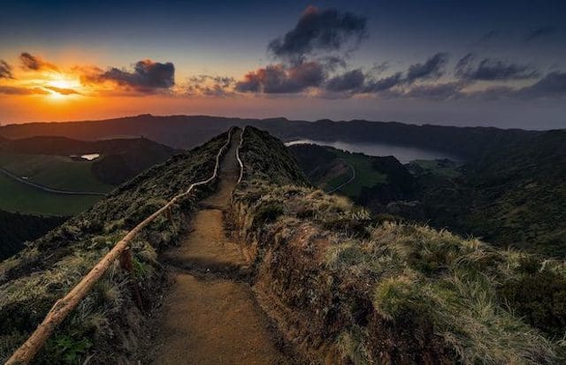 Mirante Vista do Rei da Caldeira das Sete Cidades nos Açores