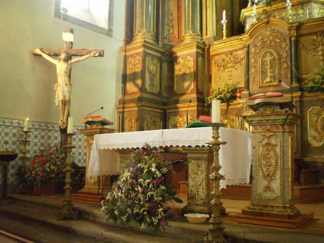 Altar da Igreja da Nossa Senhora da Consolação em Guimarães