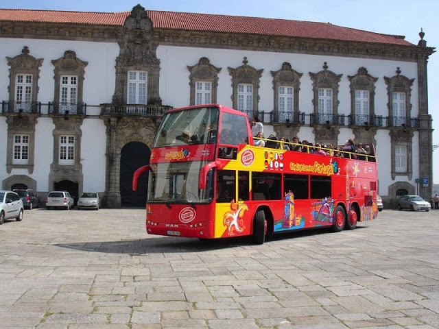 Ônibus turístico do Porto
