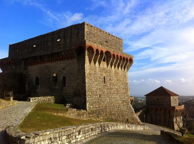 Castelo de Ourém em Portugal