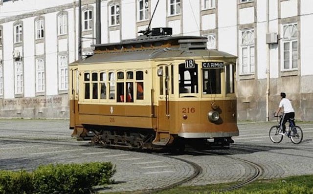 Linha 18 do Elétrico no Porto