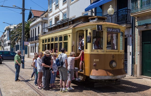 Linha 1 do Elétrico no Porto