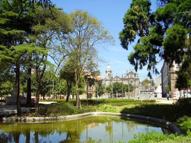 Jardim da Cordoaria no Porto