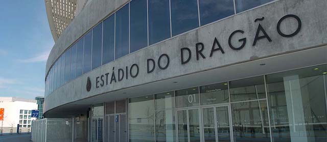 Estádio do Dragão no Porto