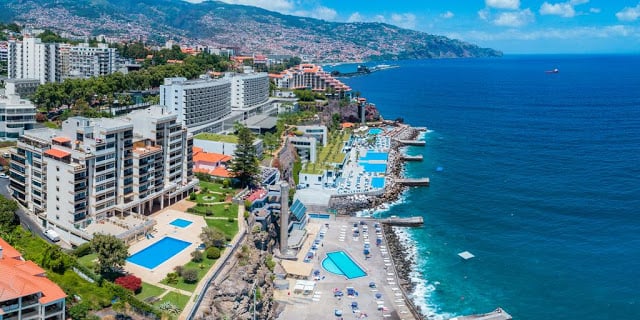 Vista do Funchal na Madeira
