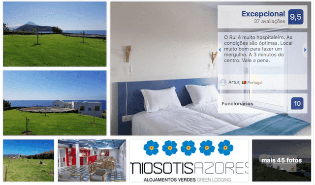 Apart-hotel Lofts Azul Pastel nos Açores
