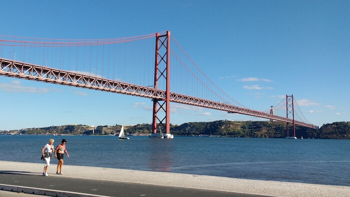 Ponte 25 de abril em Lisboa
