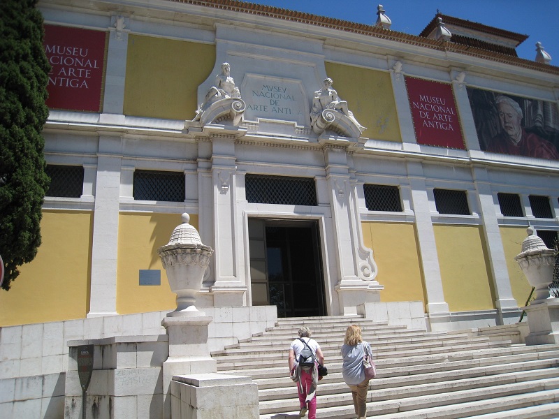 Entrada do Museu Nacional de Arte Antiga
