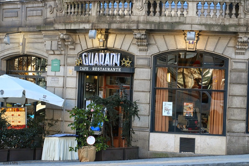 Café Guarany na Avenida dos Aliados no Porto