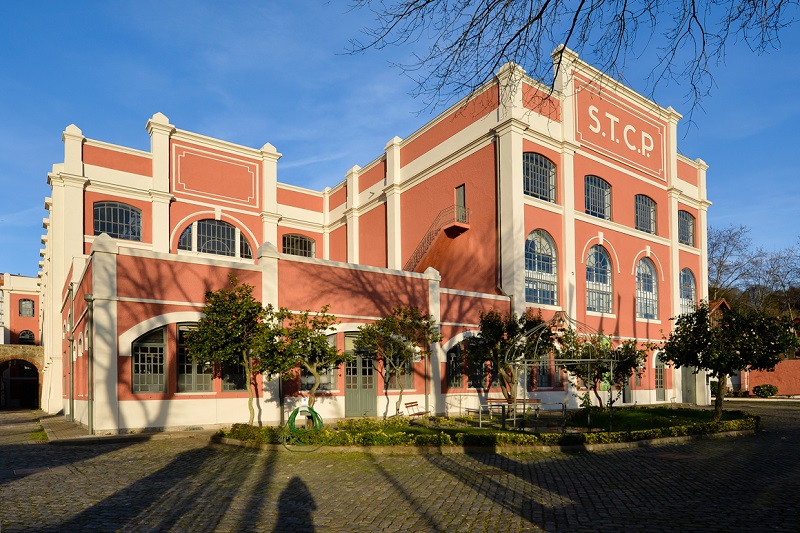 Edifício do Museu do Carro Elétrico no Porto