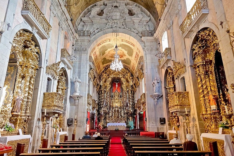 Interior da Igreja do Carmo no Porto
