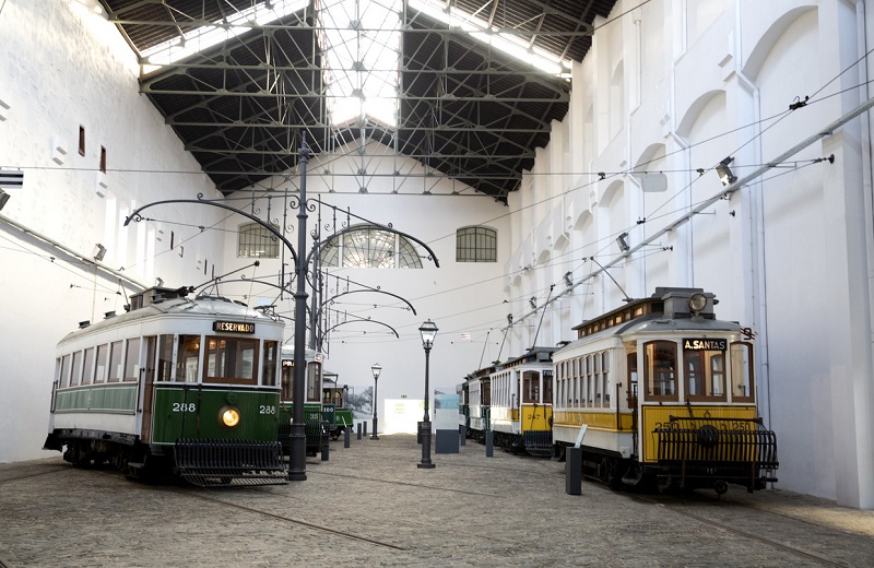Museu do Carro Elétrico no Porto
