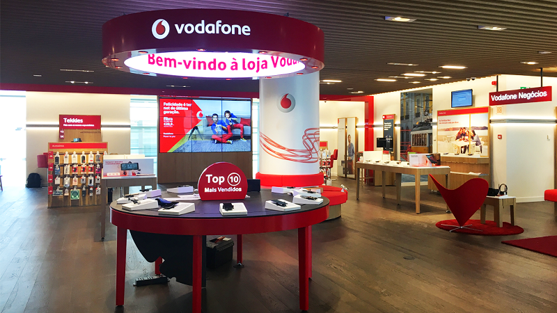 Loja Vodafone em Lisboa