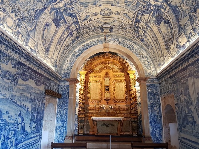 Interior da capela de São Filipe