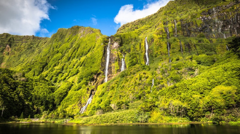 Cachoeiras nos Açores