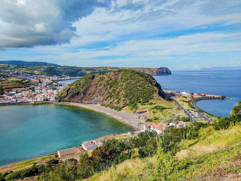 Ilha do Faial nos Açores