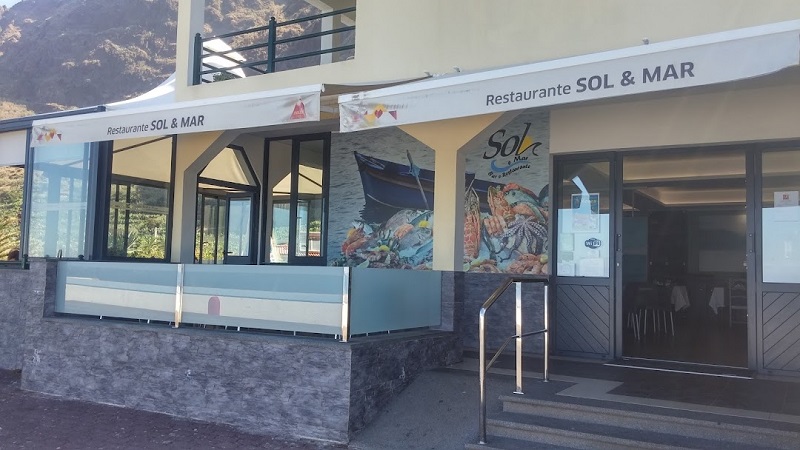 Restaurante Sol e Mar na Ilha da Madeira